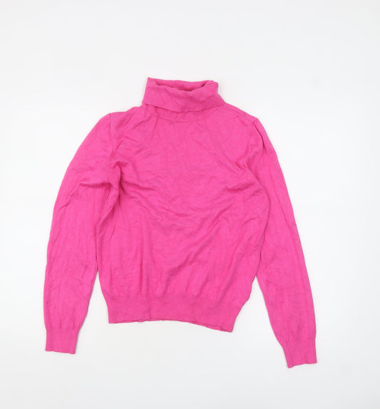 Womens UK Size 10 Marks and Spencer Pink Pullover Jumper