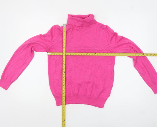 Womens UK Size 10 Marks and Spencer Pink Pullover Jumper