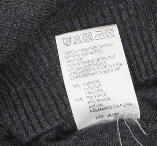 Womens UK Size 16 Laura Scott Grey Pullover Jumper