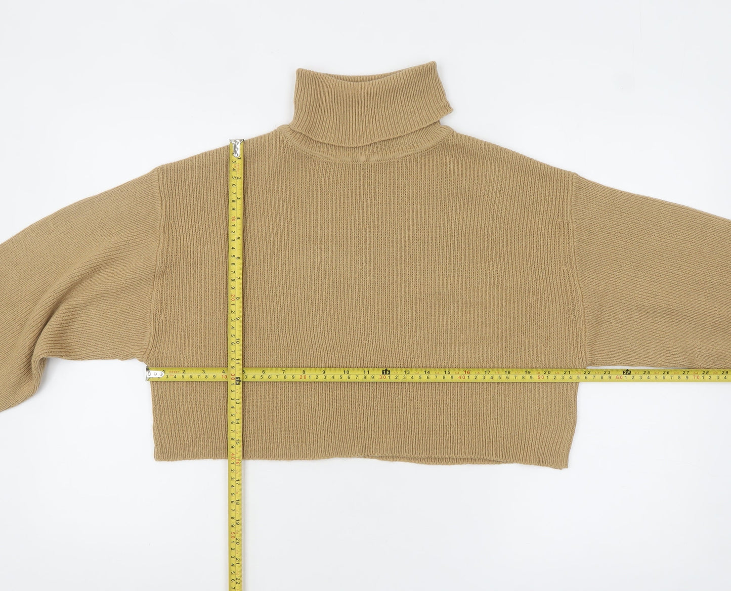 Womens UK Size M H&M Beige Pullover Jumper