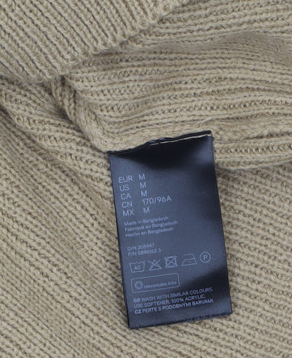 Womens UK Size M H&M Beige Pullover Jumper