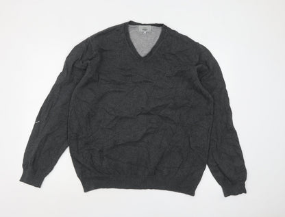 Mens UK Size XL Marks and Spencer Grey Pullover Jumper