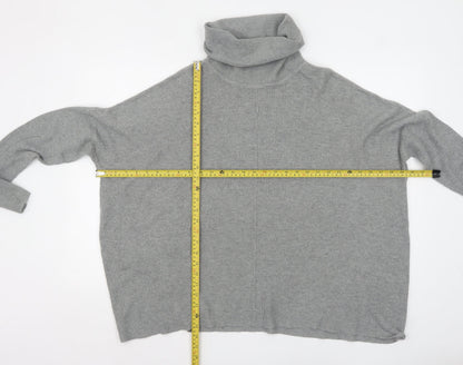Womens UK Size 12 Warehouse Grey Pullover Jumper