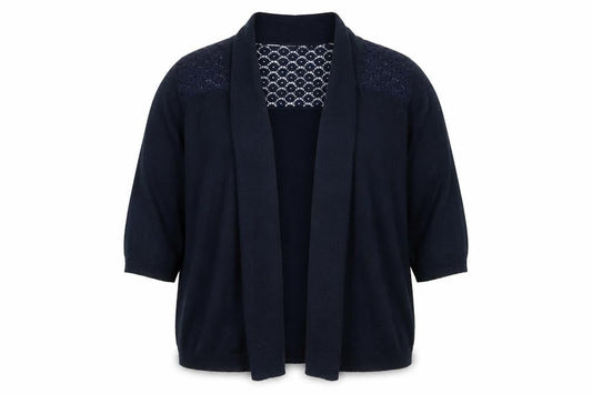 Womens UK Size 12/14 Anthology Blue Cardigan Jumper
