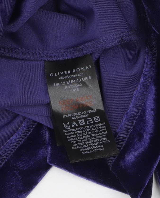 Womens UK Size 12 Oliver Bonas A-Line Dress