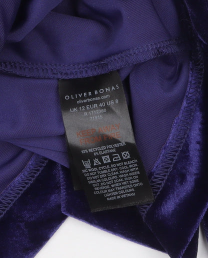 Womens UK Size 12 Oliver Bonas A-Line Dress