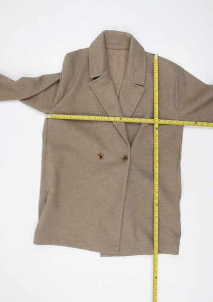 Womens UK Size 14 TU Beige Overcoat