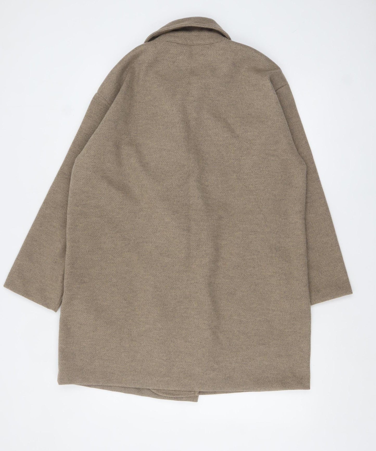 Womens UK Size 14 TU Beige Overcoat