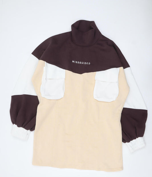 Womens UK Size 8 Missguided T-Shirt Dress