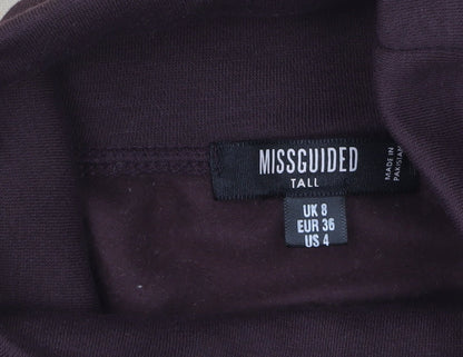 Womens UK Size 8 Missguided T-Shirt Dress