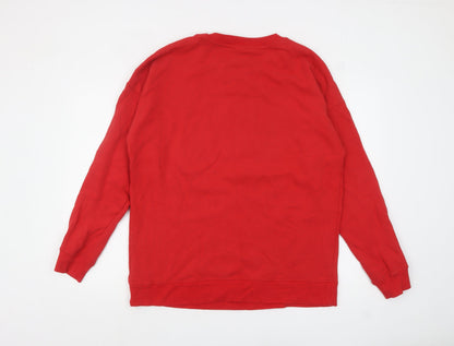 Womens UK Size XL NEXT Red Pullover Sweatshirt