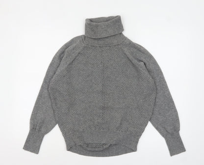 Womens UK Size XS Gap Grey Pullover Jumper