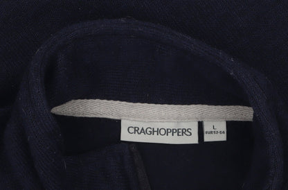Mens UK Size L Craghoppers Blue Pullover Sweatshirt