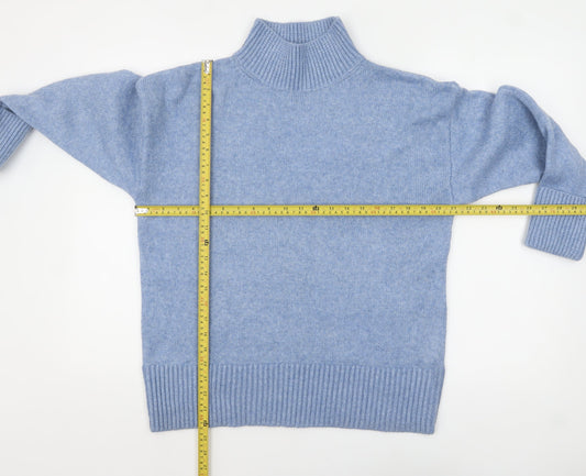 Womens UK Size XS ASOS DESIGN Blue Pullover Jumper
