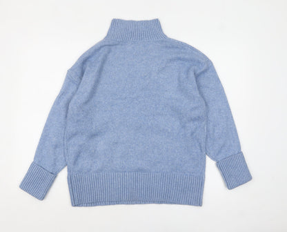 Womens UK Size XS ASOS DESIGN Blue Pullover Jumper