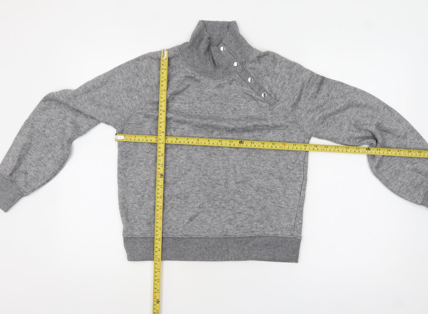 Womens UK Size XS NEXT Grey Pullover Jumper