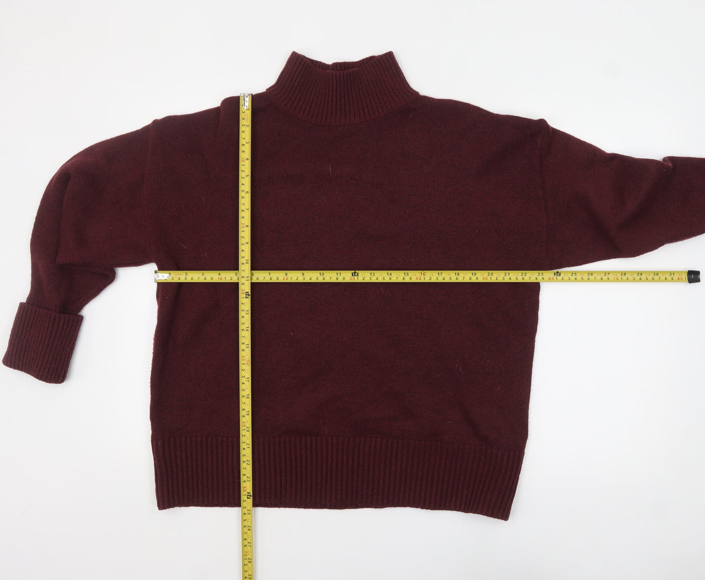 Womens UK Size M ASOS Red Pullover Jumper