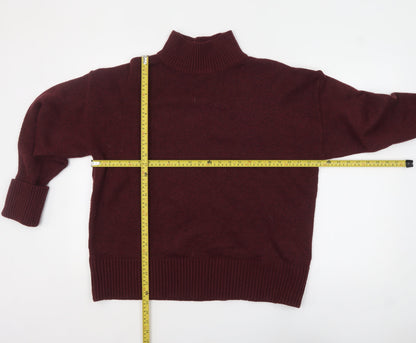 Womens UK Size M ASOS Red Pullover Jumper