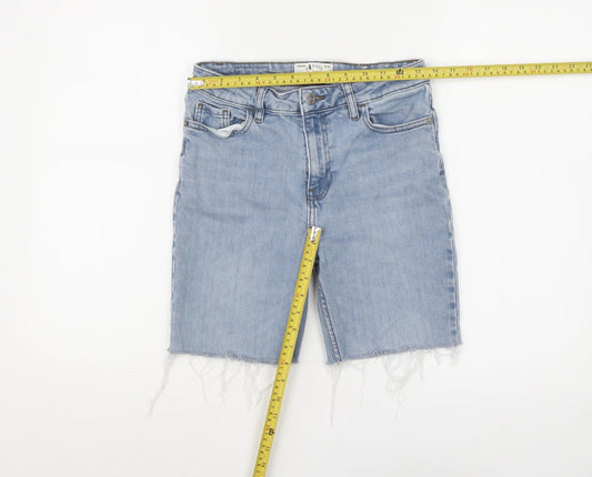 Womens UK Size 8R FatFace Relaxed Fit Cut-Off Shorts