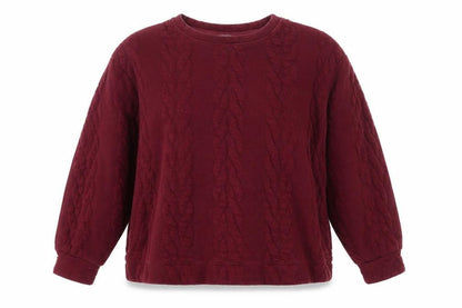 Womens UK Size L NEXT Red Pullover Sweatshirt