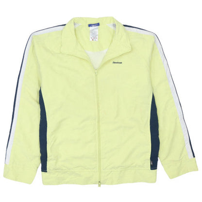 Womens UK Size 14 Reebok Yellow Gym & TrainingRunning & JoggingCycling Jacket