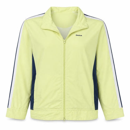 Womens UK Size 14 Reebok Yellow Gym & TrainingRunning & JoggingCycling Jacket