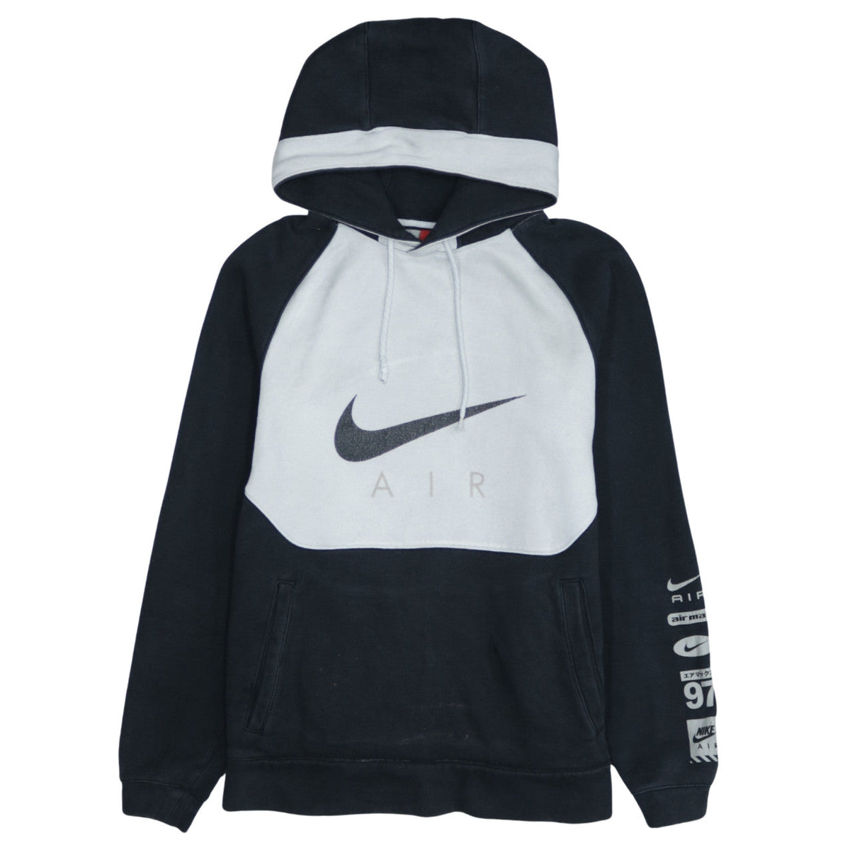 Mens UK Size S Nike Black Pullover Hoodie