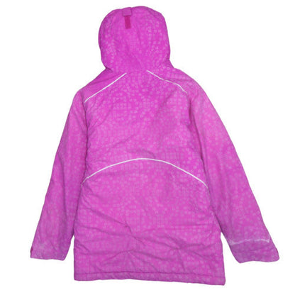 Columbia Women's Pink Hooded Waterproof Winter Jacket Size M