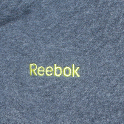 Mens UK Size 2XL Reebok Grey 1/2 Zip Hoodie