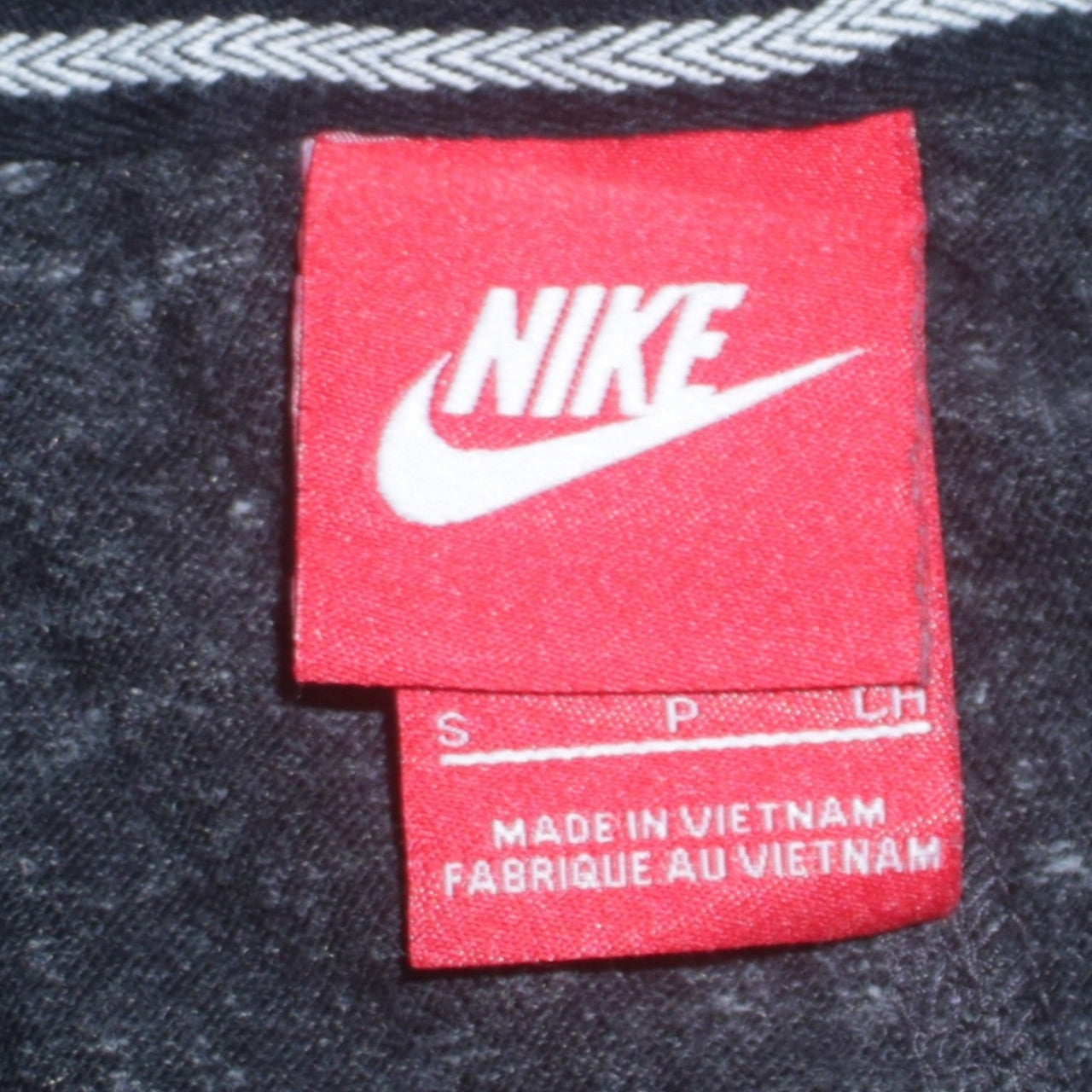 Womens UK Size S Nike Black Full Zip Hoodie