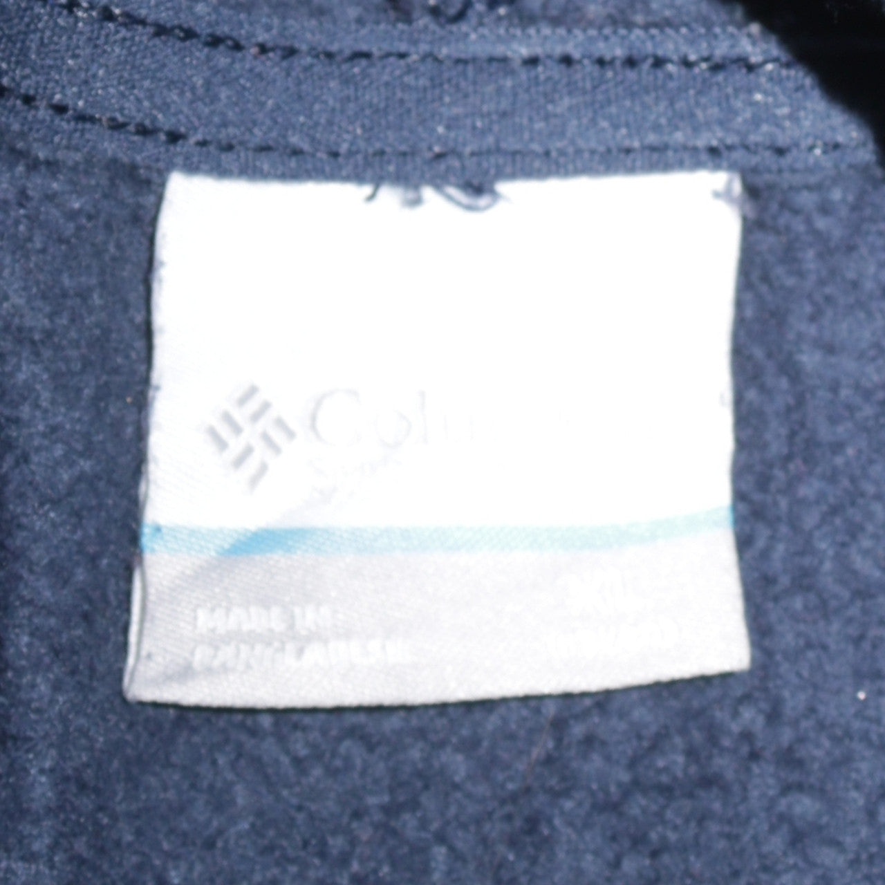 Womens UK Size M Columbia Blue Pullover Hoodie