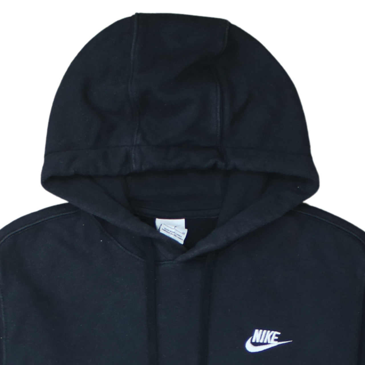 Mens UK Size S Nike Black Pullover Hoodie
