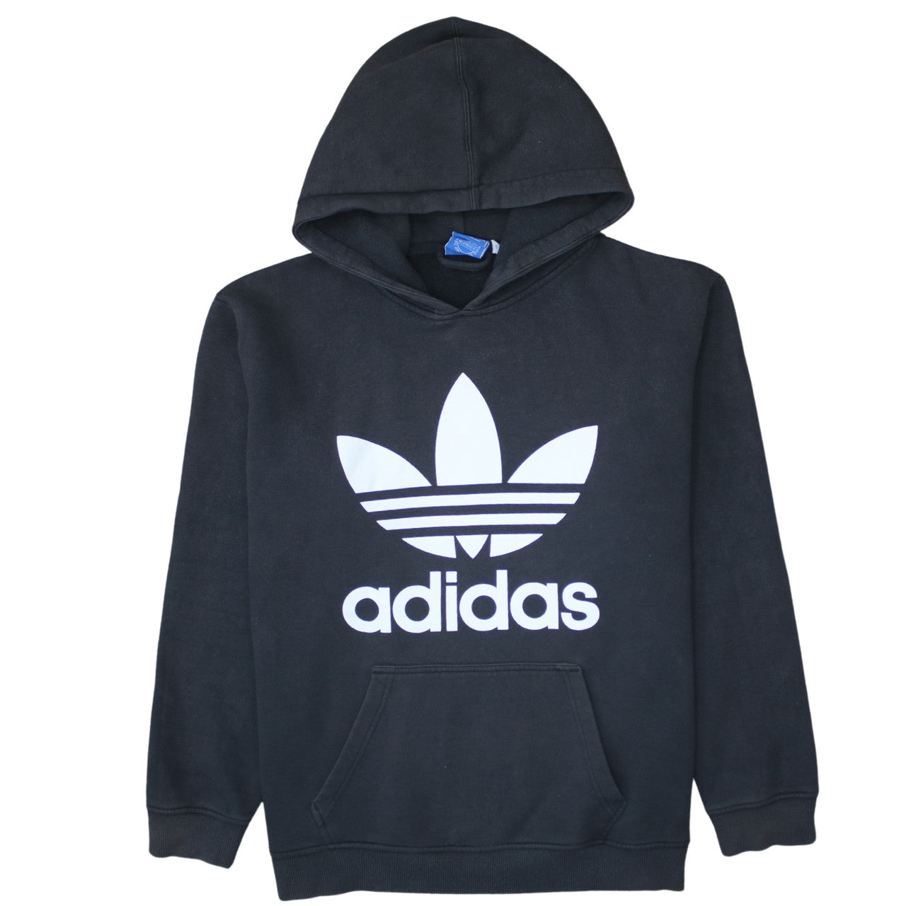 Mens UK Size XL adidas Black Pullover Hoodie