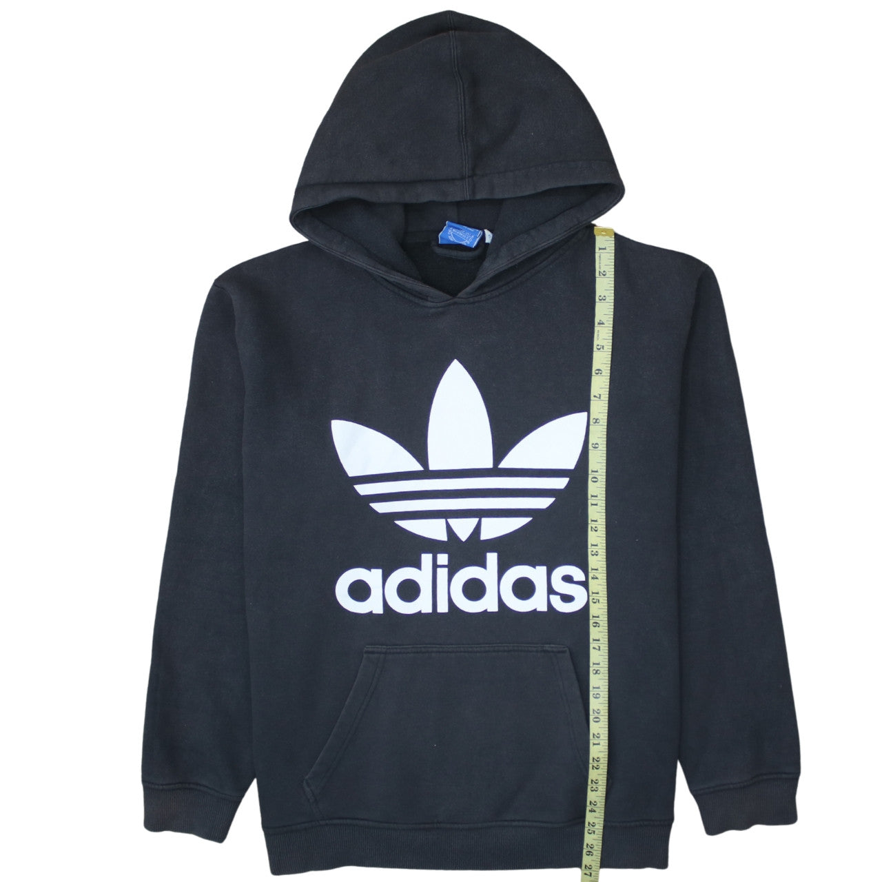 Mens UK Size XL adidas Black Pullover Hoodie