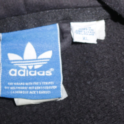 Mens UK Size XL adidas Black Pullover Hoodie