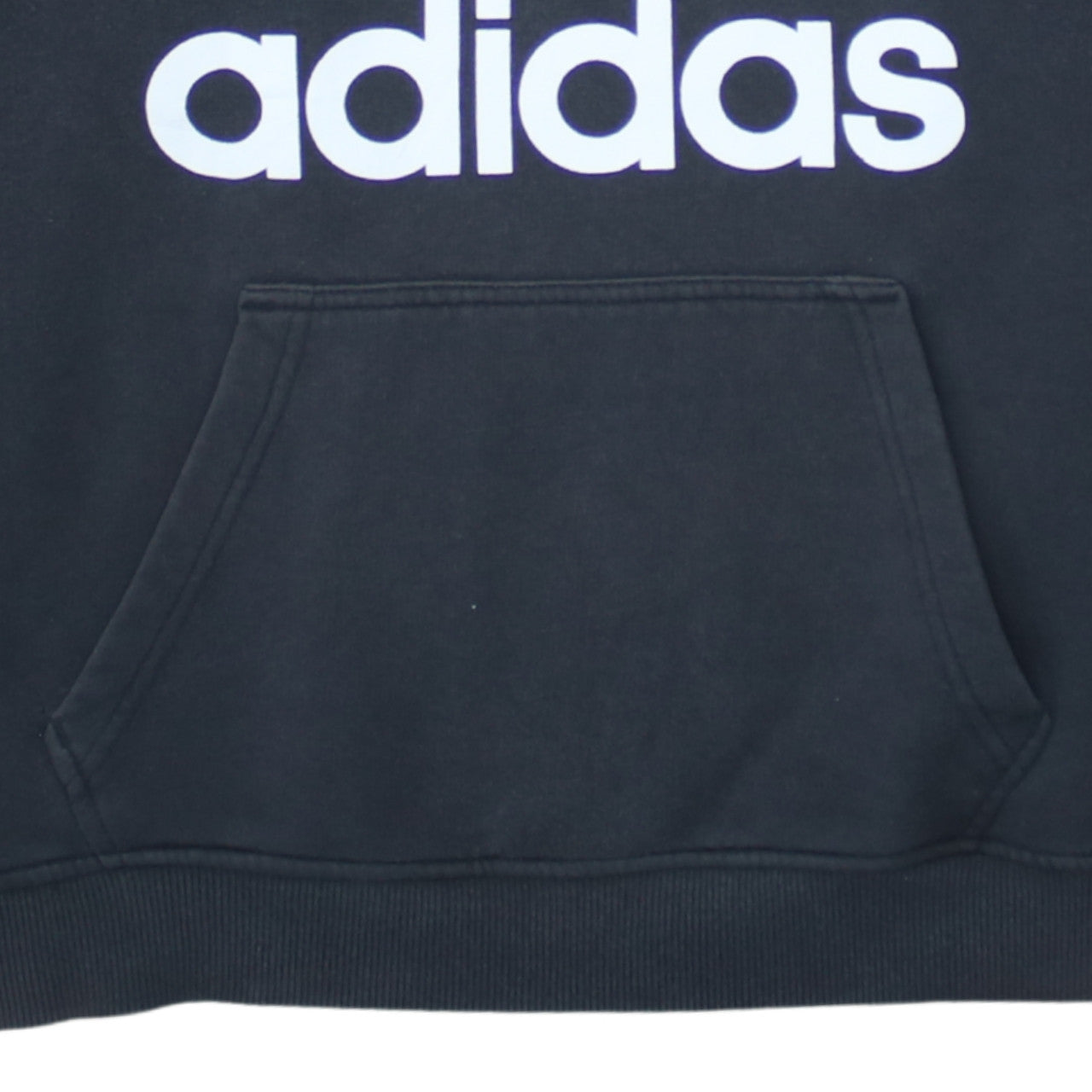 Mens UK Size XL adidas Black Pullover Hoodie