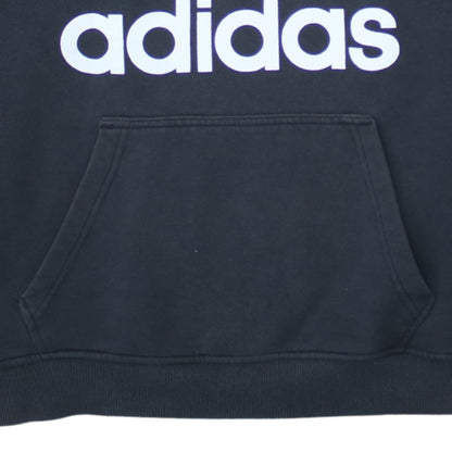 Mens UK Size XL adidas Black Pullover Hoodie