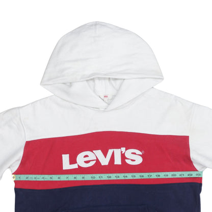 Mens UK Size L Levi's Multicoloured Pullover Hoodie