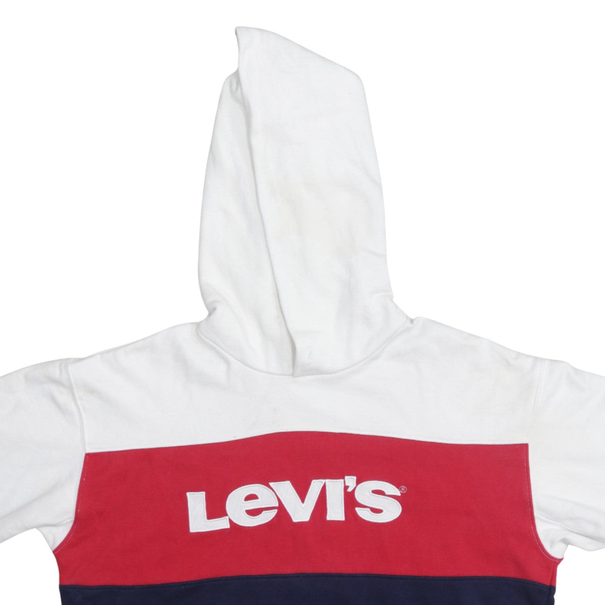 Mens UK Size L Levi's Multicoloured Pullover Hoodie