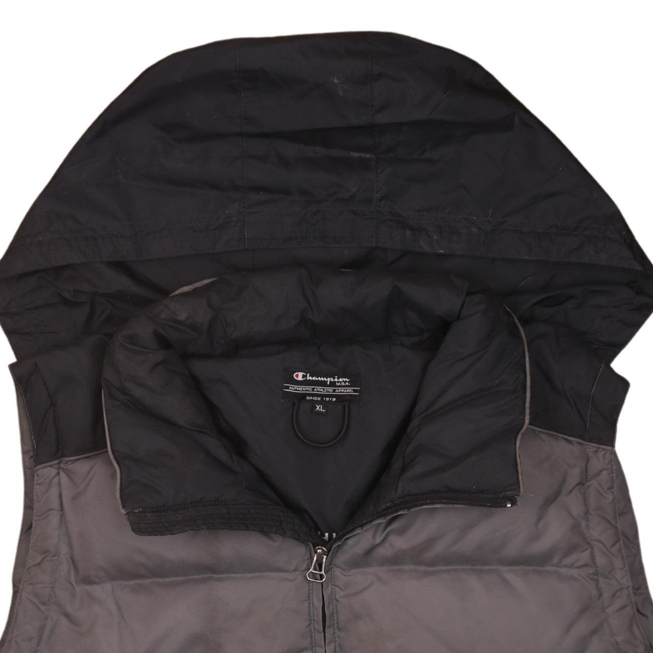 Mens UK Size XL Champion Grey Puffer Jacket