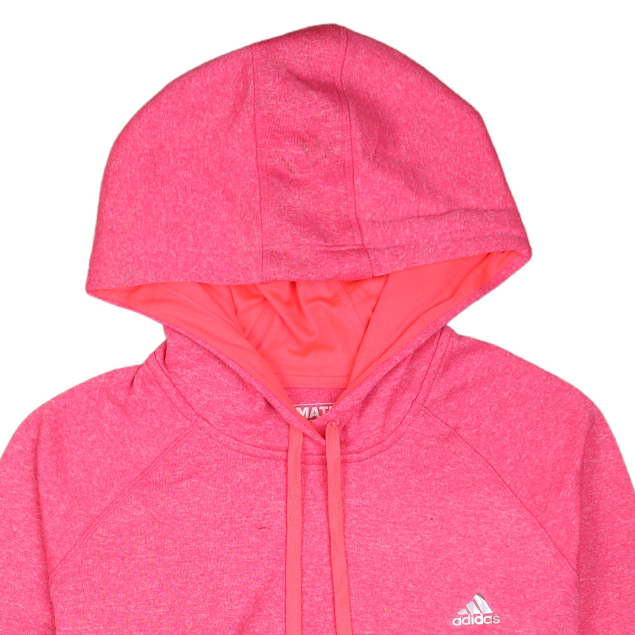 Womens UK Size XL adidas Pink Pullover Hoodie