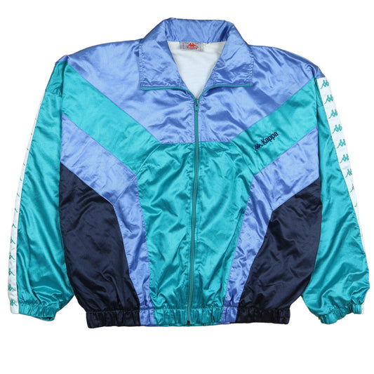 Mens UK Size M Kappa Blue Running & Jogging Gym & Training Football Jacket