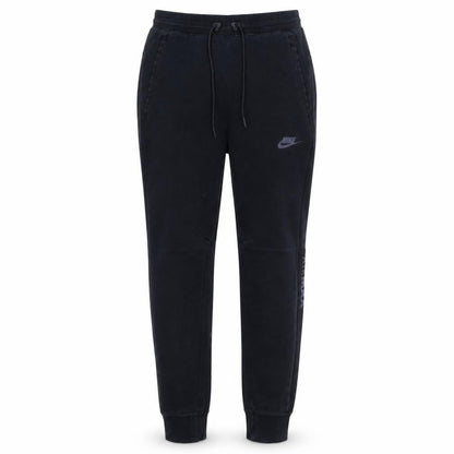 Nike Men's Black Joggers Small Regular Fit Fleece Sweatpants