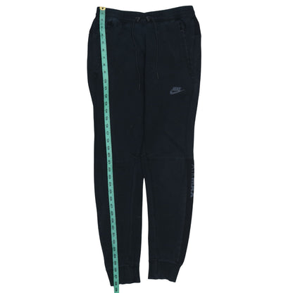 Nike Men's Black Joggers Small Regular Fit Fleece Sweatpants