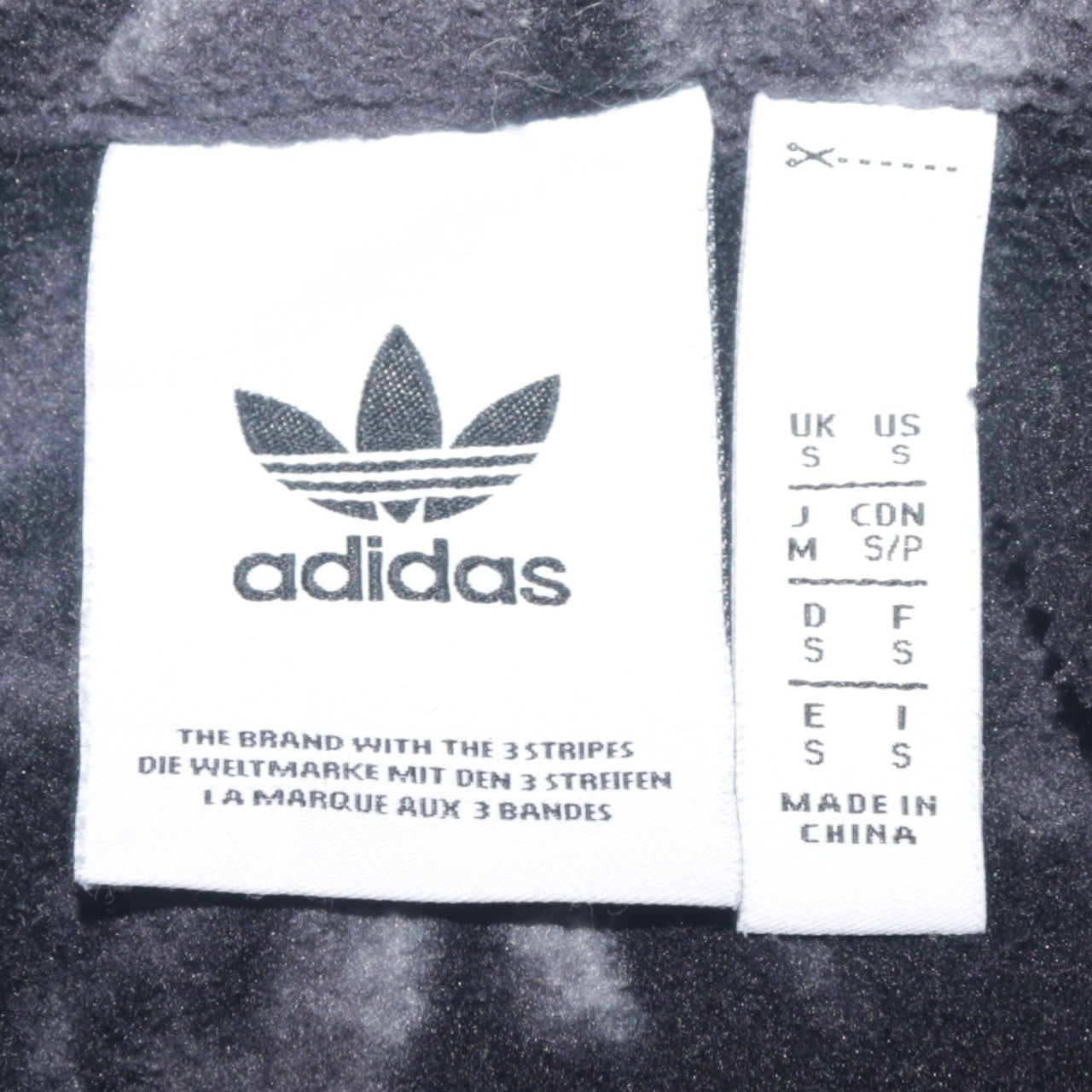 Womens UK Size S adidas Black Bomber Jacket