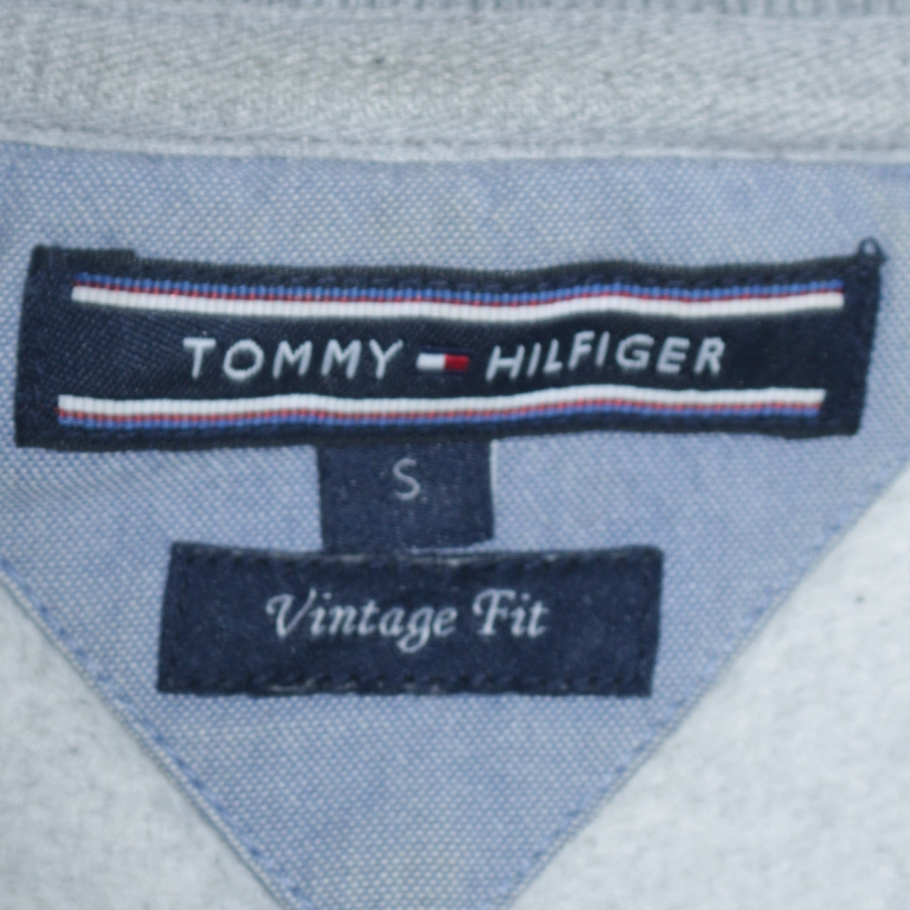 Mens UK Size S Tommy Hilfiger Grey Pullover Sweatshirt