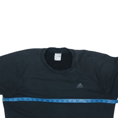 Mens UK Size L adidas Black Pullover Sweatshirt