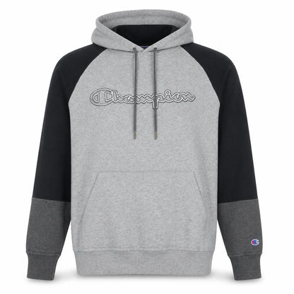 Mens UK Size L Champion Grey Pullover Hoodie