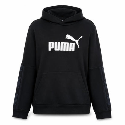 Womens UK Size XL PUMA Black Pullover Hoodie