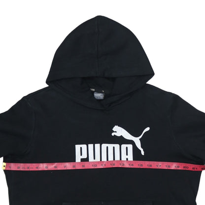 Womens UK Size XL PUMA Black Pullover Hoodie